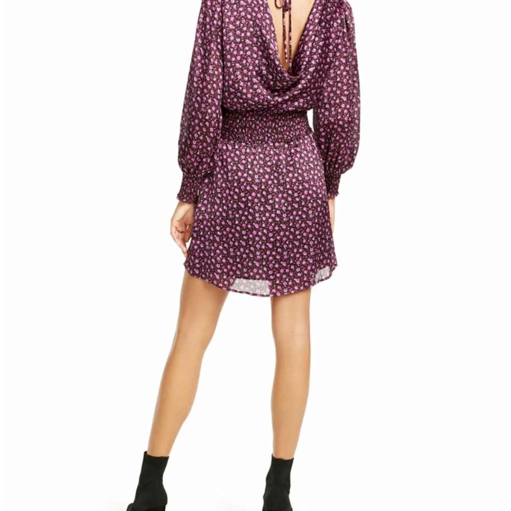 Beautiful draped cowl back dress from leyden